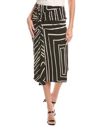 Joseph Ribkoff Twist Front Skirt