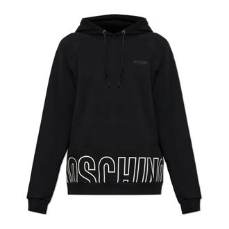 Moschino Active Sweatshirt - Heren - Sweatshirts & Hoodies - Zwart - Maat: 2XL Katoen
