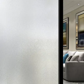 OEM Pellicola Oscurante Per Finestre In 2 Pezzi, Pellicola Elettrostatica Per Finestre 60x200 Cm, Ottima Privacy, Pellicola Satinata Anti-uv Per Ufficio, 