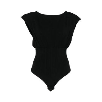 Elisabetta Franchi Mujer, Camisetas, Negro, Talla: XL