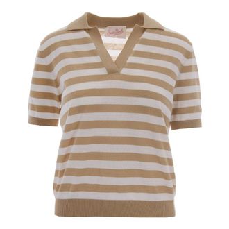 MC2 Saint Barth Evonne Polo - female - MC2 Saint Barth - Polo Shirts - Multicolor - S - Tops