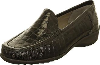 Ara Stijlvolle Sandaal - Dames - Loafers - Groen - 37 1/2 EU - Leer - Schoenen