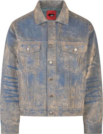 KidSuper Studios Chaqueta Vaquera Estampada Floral - Jackets - Hombre - Multicolor - XL