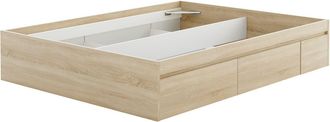 For&eacute;s Cama 150 Kendra 4 Cajones Roble Canadian