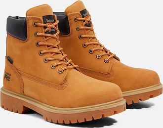 Timberland Timberland PRO Direct Attach TB165030713 Mens Wheat Soft Toe Work Boots MEW272