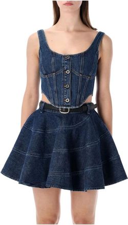 Self Portrait Donna, Top, Blu, S, new