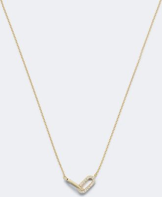Bucherer Link 18kt gold necklace with diamonds