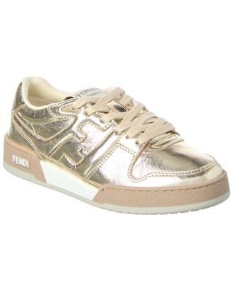 Fendi Fendi Match Leather Sneaker