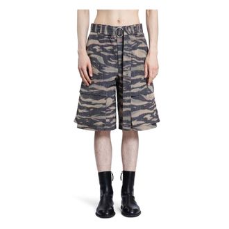 Jil Sander Heren, Korte broeken, Veelkleurig, Maat: S Zijde