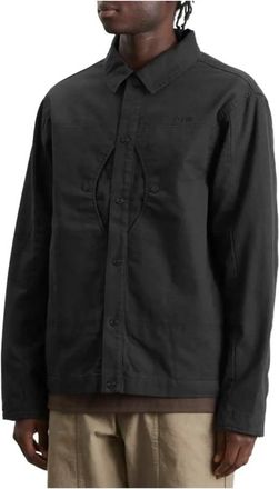 Vans OTW Twill Jacket - Heren - Zomerjassen - Zwart - S - Katoen - Jassen