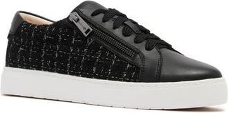 FRANKiE4 Billie II Zip Sneaker in Black Tweed at Nordstrom, Size 6.5