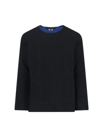 Comme Des Gar&ccedil;ons Homme Plus Wool Blend Sweater, Black