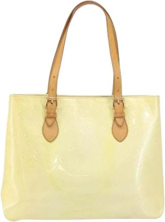 Louis Vuitton Pre-owned Tote Bags, female, Yellow, Size: ONE SIZE Pre-owned Canvas Tote Bag