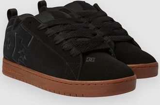 DC Court Graffik Skateschuhe schwarz