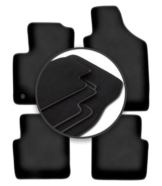 OEM Alfombrillas Premium Para Fiat 500 Fl Hatchback (2013-2019)