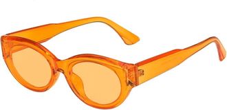 Generic Outdoor Mens Vacation Sunglasses Vacation Sport Driving Sun Glasses(Yellow)