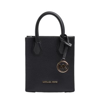 Michael Kors Mercer Dames Extra Kleine Leren Schoudertas 35S1GM9T0L