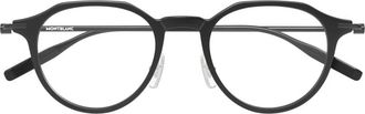 Montblanc MB0355o Optisch Montuur - unisex - Brillen - Zwart - ONE Size - Accessoires