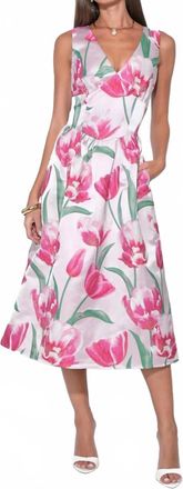 Adelyn Rae Amira Sweet Dress In Tulip Floral