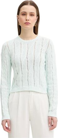 Twinset Donna, Maglie, Blu, XL, new