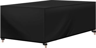 Woltu Woltu Funda Protectora Para Muebles Jardin Funda Sofa Exterior De Tela Oxford 420d Cubierta De Muebles Con Cordon Resistente A Viento Agua Y Rayos Uv 
