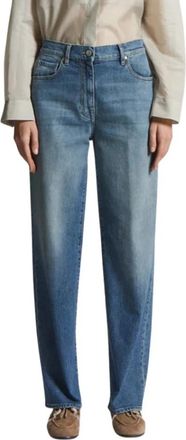 PESERICO Wide Jeans - Heren - Loose Fit Jeans - Blauw - XS - Jeans