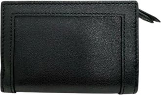 Gucci Pre-owned Wallets, female, Black, Size: ONE SIZE Pre-owned Leather Wallet