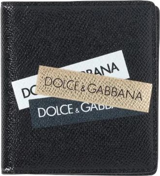 Dolce & Gabbana Tweedehands leren portemonnees - Dames - Vintage Accessoires - Zwart - ONE Size - Leer - Vintage
