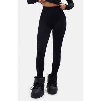 Halfdays Sophia Base Layer Leggings in Black at Nordstrom, Size X-Large
