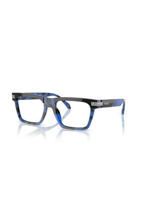Versace 53mm Rectangle optical glasses in Black at Nordstrom