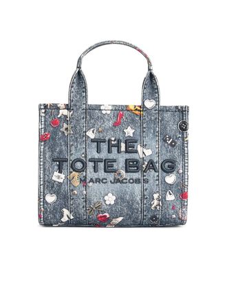 Marc Jacobs Marc Jacobs () Kleine draagtas Loeil Trinket Canvas blauwe spijkertas