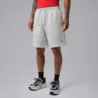 Nike Jordan Mens Jordan Brooklyn 9 Shorts in Grey | IU0259-054