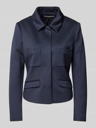 Christian Berg Blazer mit aufgesetzten Brusttaschen in Marine, Gr&ouml;&szlig;e 36