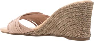 Maneb&igrave; X 0.7 Multi Bands Mule Wedge Espadrilles - Shoes - Mujer - Rosa - 40 EU