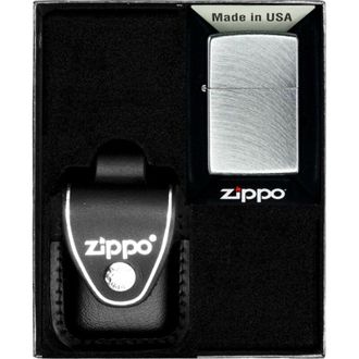 OEM Juego De Encendedores Zippo Reg Chrome Arch Regalo N.&deg; 3