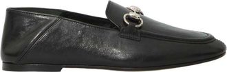Gucci Black Slip On Loafers