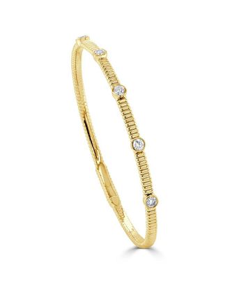Sabrina Designs 14K 0.55 Ct. Tw. Diamond Stackable Bangle