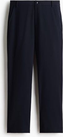 H&M Four-way Stretch Chinos in Navy Blue at Nordstrom, Size 32