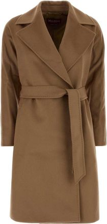 MM Studio Camel Wool Dravenna Coat