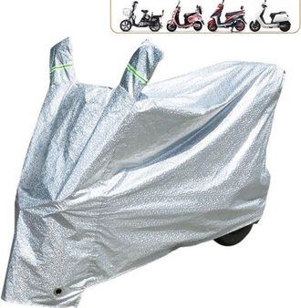OEM Funda Impermeable Veh&iacute;culos El&eacute;ctricos, Funda Universal Veh&iacute;culos El&eacute;ctricos, Veh&iacute;culos El&eacute;ctricos Longitud Carrocer&iacute;a 2 Metros, Plateada, 2m