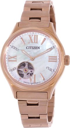 Citizen Automatic Mother of Pearl Dial Dial Ladies Watch PC1013-89D