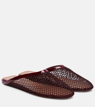 Alaia Alaïa Fishnet mules