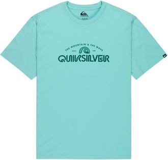 Quiksilver EV Vista S/S T-Shirt f&uuml;r Herren | t&uuml;rkis