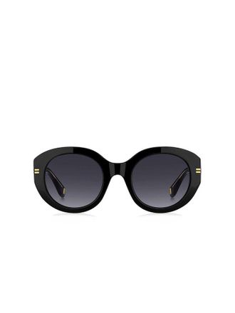 Marc Jacobs MJ Round Acetate Sunglasses - Black