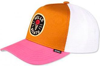 Djinns Food Gelato Brown/Rose HFT Trucker Cap - One-Size