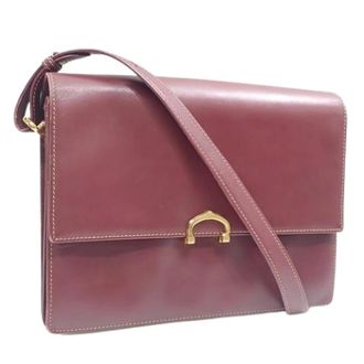 Cartier Pre-owned Cross Body Bags, female, Red, Size: ONE SIZE Pre-owned Vintage Shoulder Bag