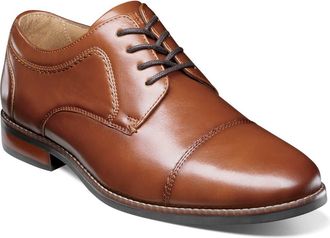 Nunn Bush Wedgewood Cap Toe Derby in Cognac at Nordstrom Rack, Size 10.5