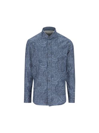 Brunello Cucinelli Paisley Allover Shirt