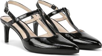 Life Stride Aire Slingback Womens Sandals Black : 7.5 W (C), Leather