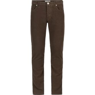 Jacob Cohen Chinos, male, Brown, Size: W31 Bard Trousers